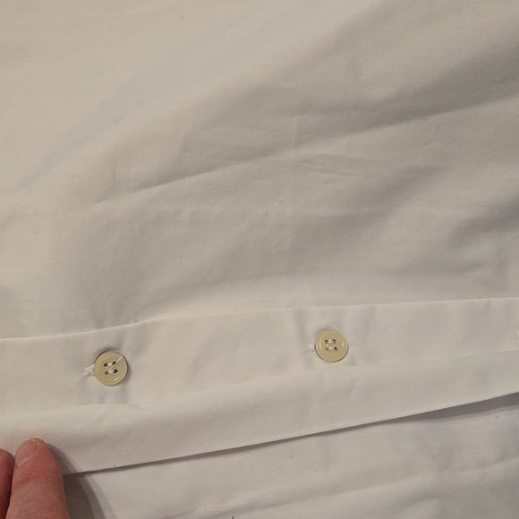 Alexander Jordan White Long Sleeve Button Up Shirt - Picture 7 of 10